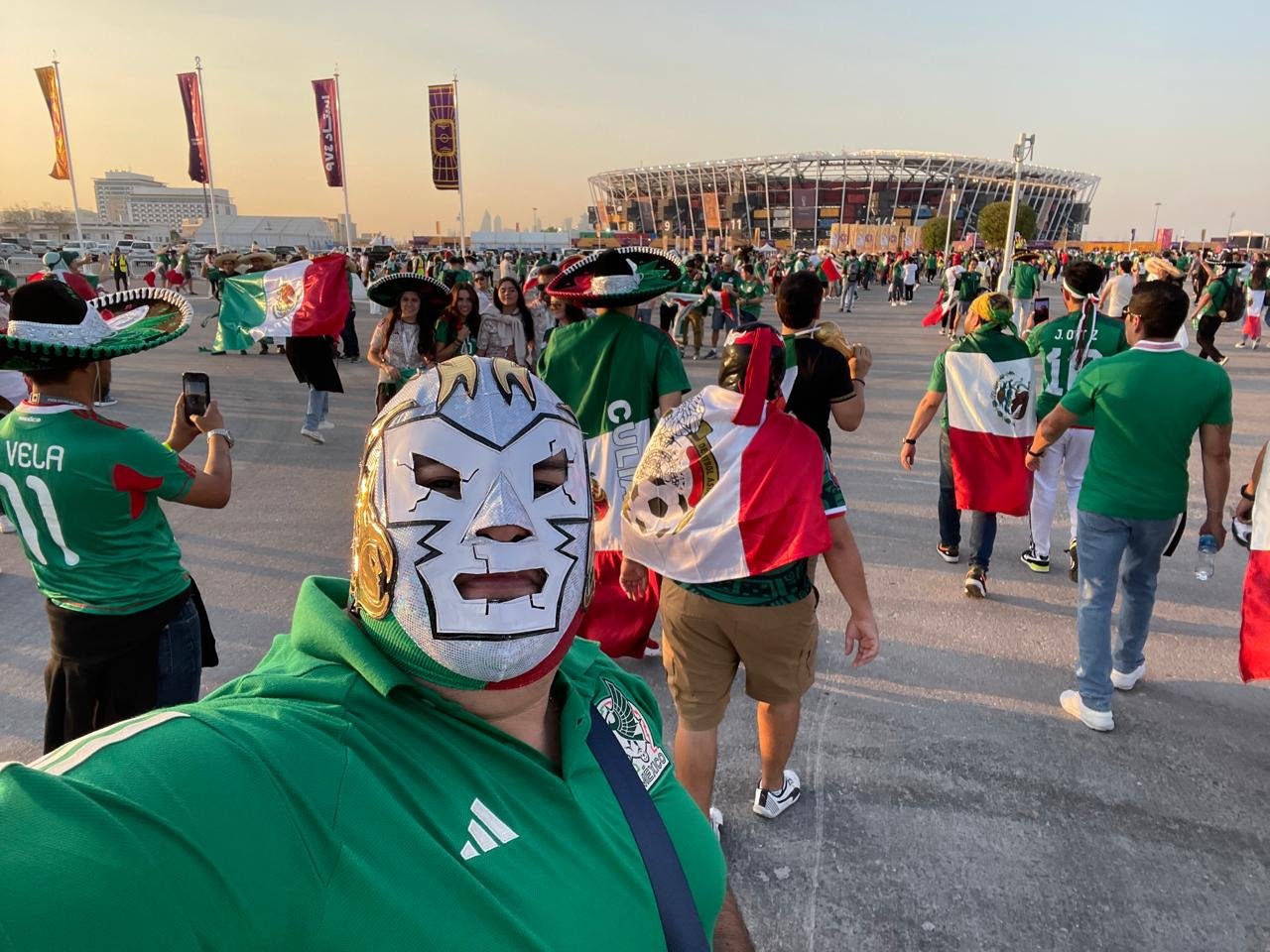 Clientes felices en la playa